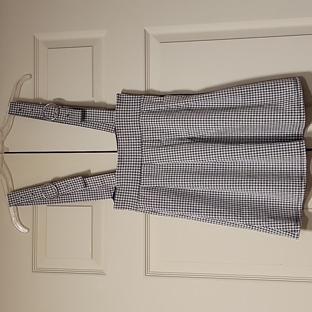 Plaid jumper Style Dress/Skirt